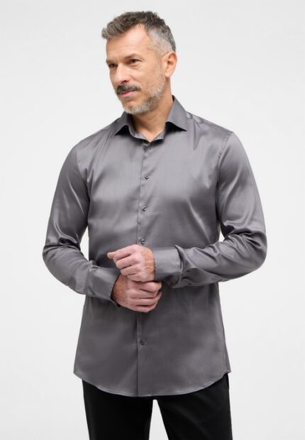 SLIM FIT СОРОЧКА СІРОГО КОЛЬОРУ ETERNA